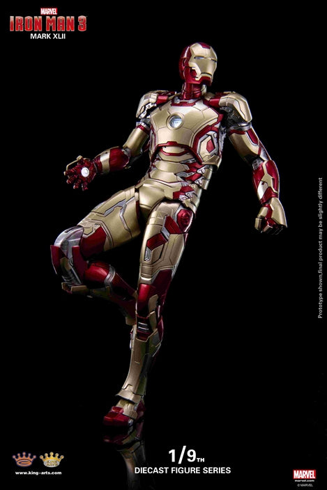 King Arts - 1/9th Diecast Figure Series -  Iron Man Mark 42