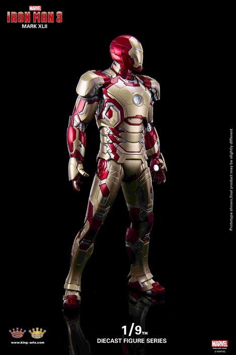 King Arts - 1/9th Diecast Figure Series -  Iron Man Mark 42