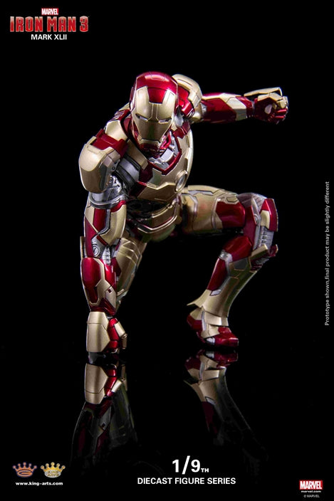 King Arts - 1/9th Diecast Figure Series -  Iron Man Mark 42