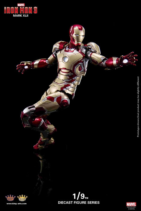 King Arts - 1/9th Diecast Figure Series -  Iron Man Mark 42