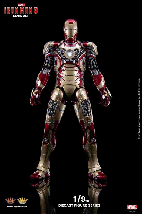 King Arts - 1/9th Diecast Figure Series -  Iron Man Mark 42