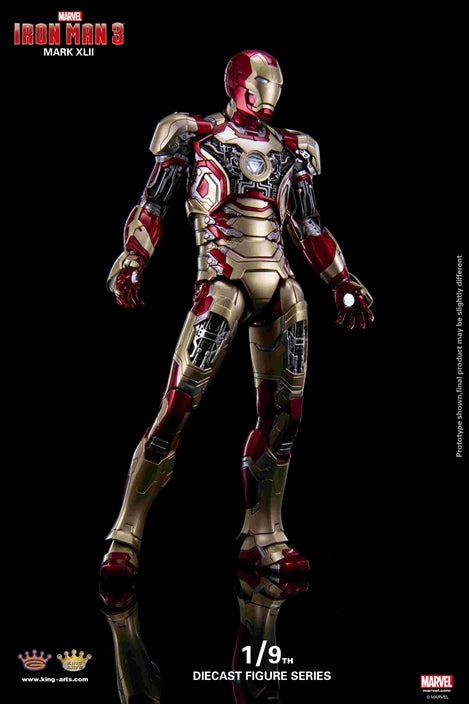 King Arts - 1/9th Diecast Figure Series -  Iron Man Mark 42