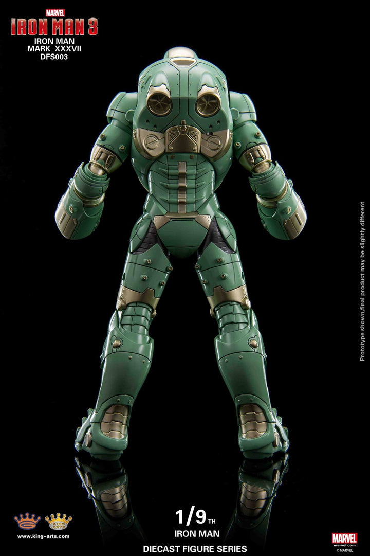 King Arts - 1/9th Diecast Figure Series -  Iron Man Mark 37