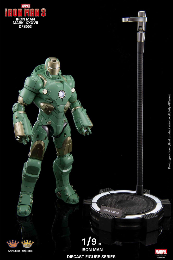 King Arts - 1/9th Diecast Figure Series -  Iron Man Mark 37