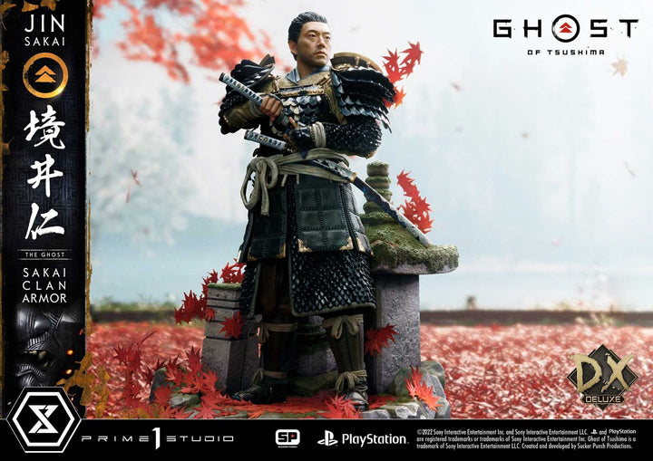 [Pre-Order] PRIME1 STUDIO - UPMGHOT-02DX: JIN SAKAI, THE GHOST - SAKAI CLAN ARMOR DELUXE VERSION (GHOST OF TSUSHIMA)