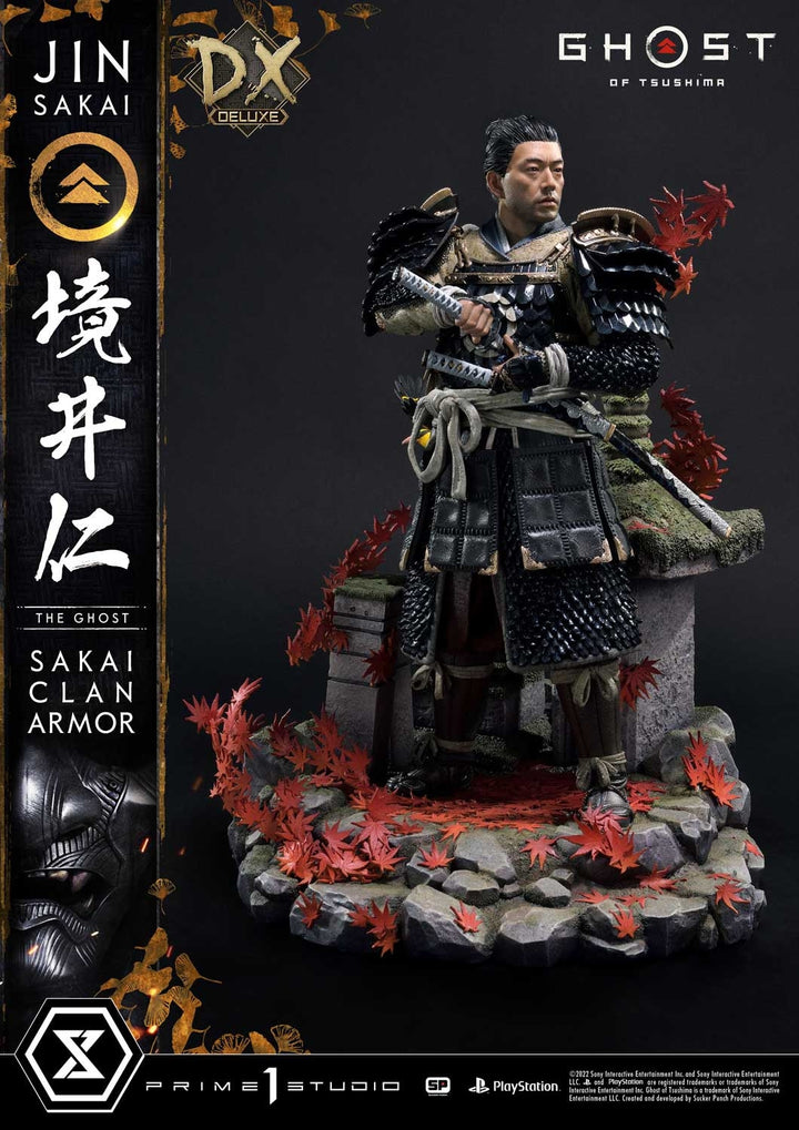 [Pre-Order] PRIME1 STUDIO - UPMGHOT-02DX: JIN SAKAI, THE GHOST - SAKAI CLAN ARMOR DELUXE VERSION (GHOST OF TSUSHIMA)