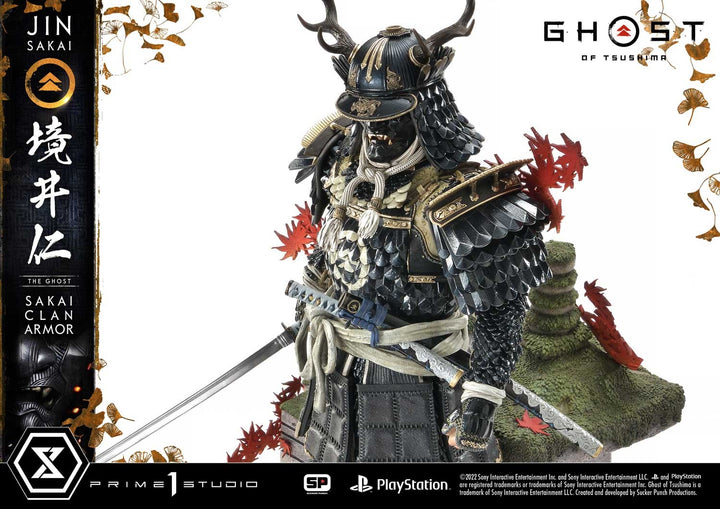 [Pre-Order] PRIME1 STUDIO - UPMGHOT-02DX: JIN SAKAI, THE GHOST - SAKAI CLAN ARMOR DELUXE VERSION (GHOST OF TSUSHIMA)