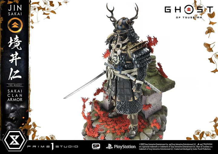 [Pre-Order] PRIME1 STUDIO - UPMGHOT-02DX: JIN SAKAI, THE GHOST - SAKAI CLAN ARMOR DELUXE VERSION (GHOST OF TSUSHIMA)