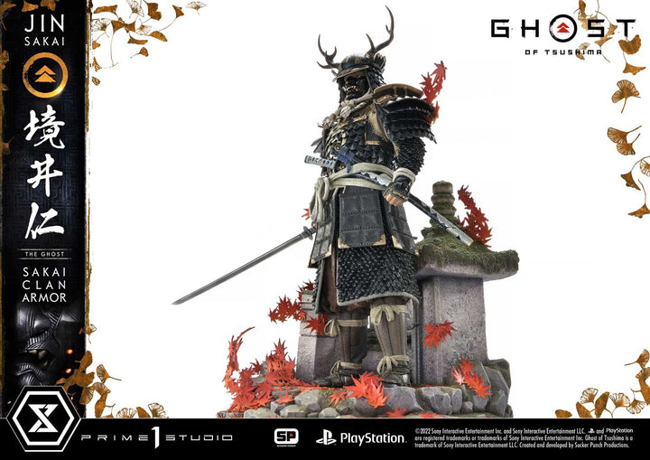 [Pre-Order] PRIME1 STUDIO - UPMGHOT-02DX: JIN SAKAI, THE GHOST - SAKAI CLAN ARMOR DELUXE VERSION (GHOST OF TSUSHIMA)