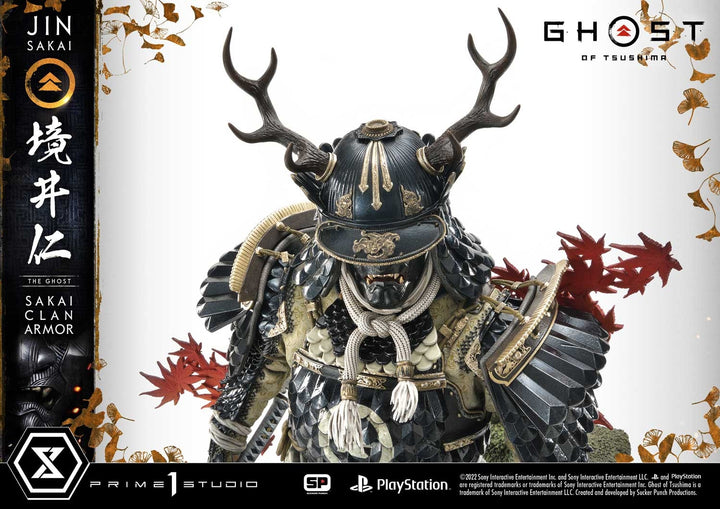 [Pre-Order] PRIME1 STUDIO - UPMGHOT-02DX: JIN SAKAI, THE GHOST - SAKAI CLAN ARMOR DELUXE VERSION (GHOST OF TSUSHIMA)