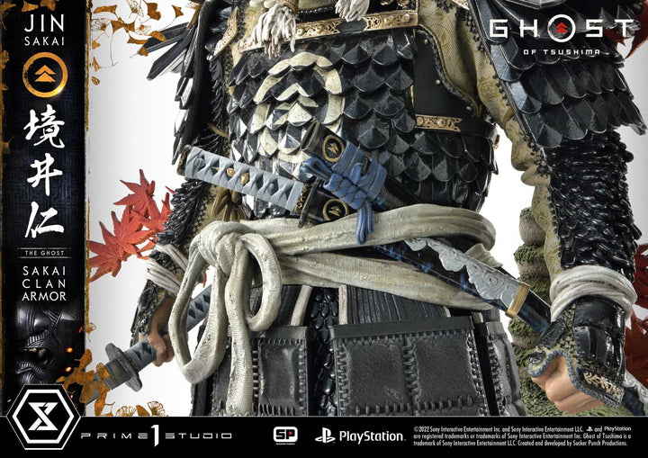 [Pre-Order] PRIME1 STUDIO - UPMGHOT-02DX: JIN SAKAI, THE GHOST - SAKAI CLAN ARMOR DELUXE VERSION (GHOST OF TSUSHIMA)