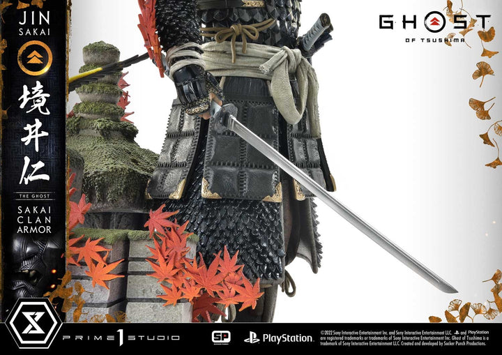 [Pre-Order] PRIME1 STUDIO - UPMGHOT-02DX: JIN SAKAI, THE GHOST - SAKAI CLAN ARMOR DELUXE VERSION (GHOST OF TSUSHIMA)