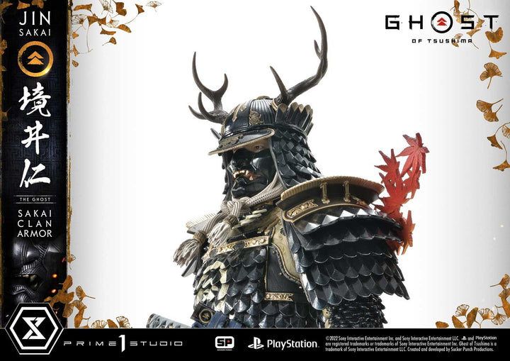 [Pre-Order] PRIME1 STUDIO - UPMGHOT-02DX: JIN SAKAI, THE GHOST - SAKAI CLAN ARMOR DELUXE VERSION (GHOST OF TSUSHIMA)