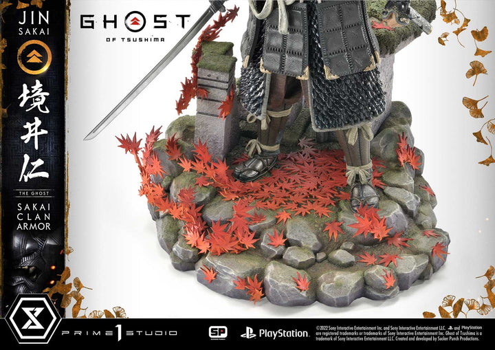 [Pre-Order] PRIME1 STUDIO - UPMGHOT-02DX: JIN SAKAI, THE GHOST - SAKAI CLAN ARMOR DELUXE VERSION (GHOST OF TSUSHIMA)