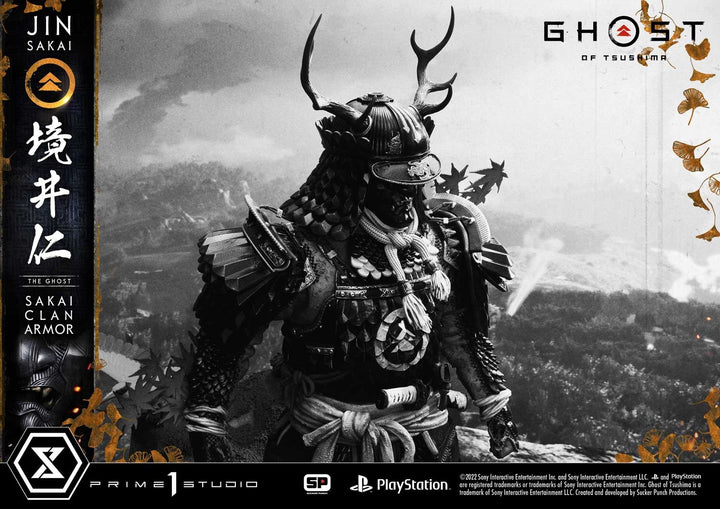 [Pre-Order] PRIME1 STUDIO - UPMGHOT-02DX: JIN SAKAI, THE GHOST - SAKAI CLAN ARMOR DELUXE VERSION (GHOST OF TSUSHIMA)