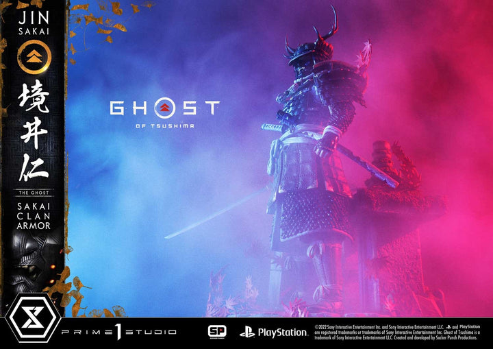 [Pre-Order] PRIME1 STUDIO - UPMGHOT-02DX: JIN SAKAI, THE GHOST - SAKAI CLAN ARMOR DELUXE VERSION (GHOST OF TSUSHIMA)