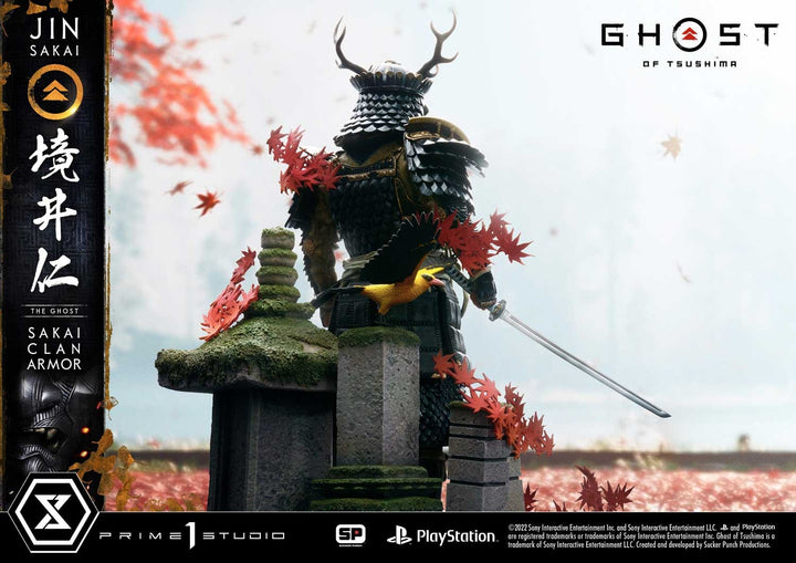 [Pre-Order] PRIME1 STUDIO - UPMGHOT-02DX: JIN SAKAI, THE GHOST - SAKAI CLAN ARMOR DELUXE VERSION (GHOST OF TSUSHIMA)