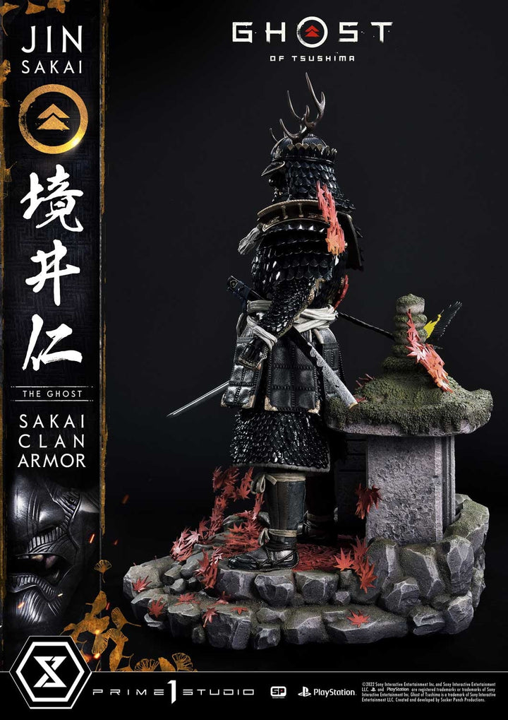 [Pre-Order] PRIME1 STUDIO - UPMGHOT-02DX: JIN SAKAI, THE GHOST - SAKAI CLAN ARMOR DELUXE VERSION (GHOST OF TSUSHIMA)