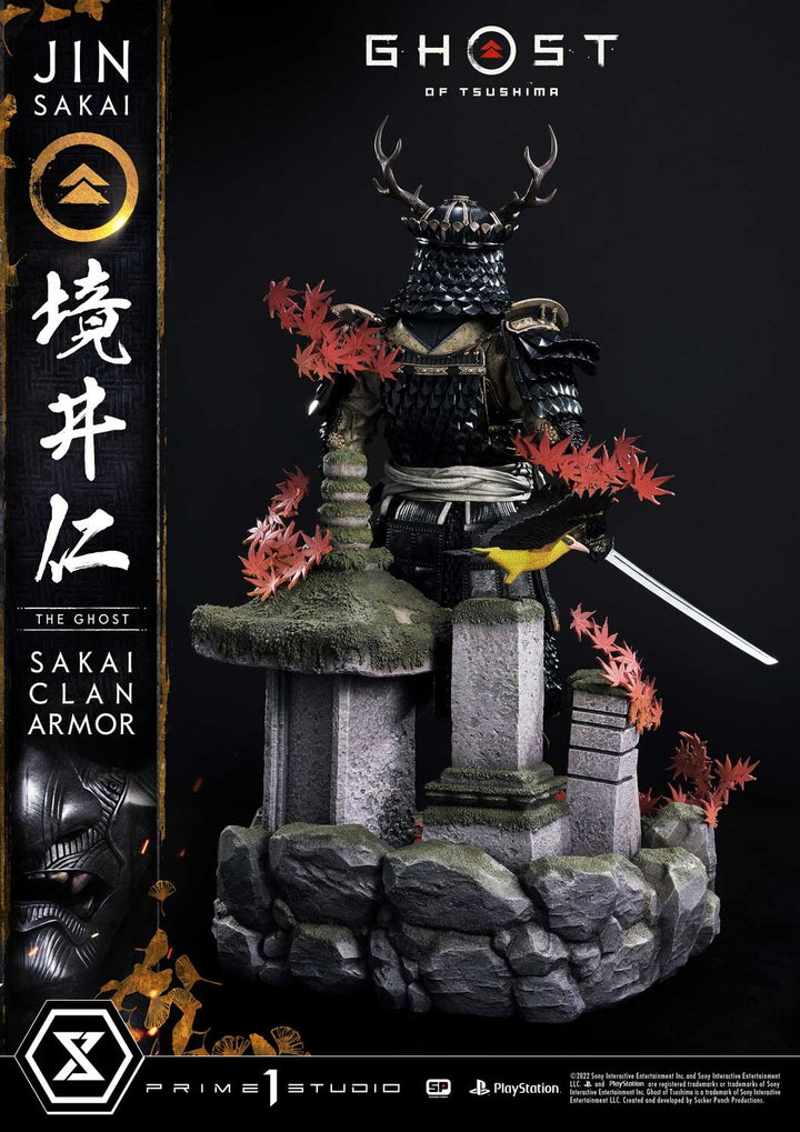 [Pre-Order] PRIME1 STUDIO - UPMGHOT-02DX: JIN SAKAI, THE GHOST - SAKAI CLAN ARMOR DELUXE VERSION (GHOST OF TSUSHIMA)