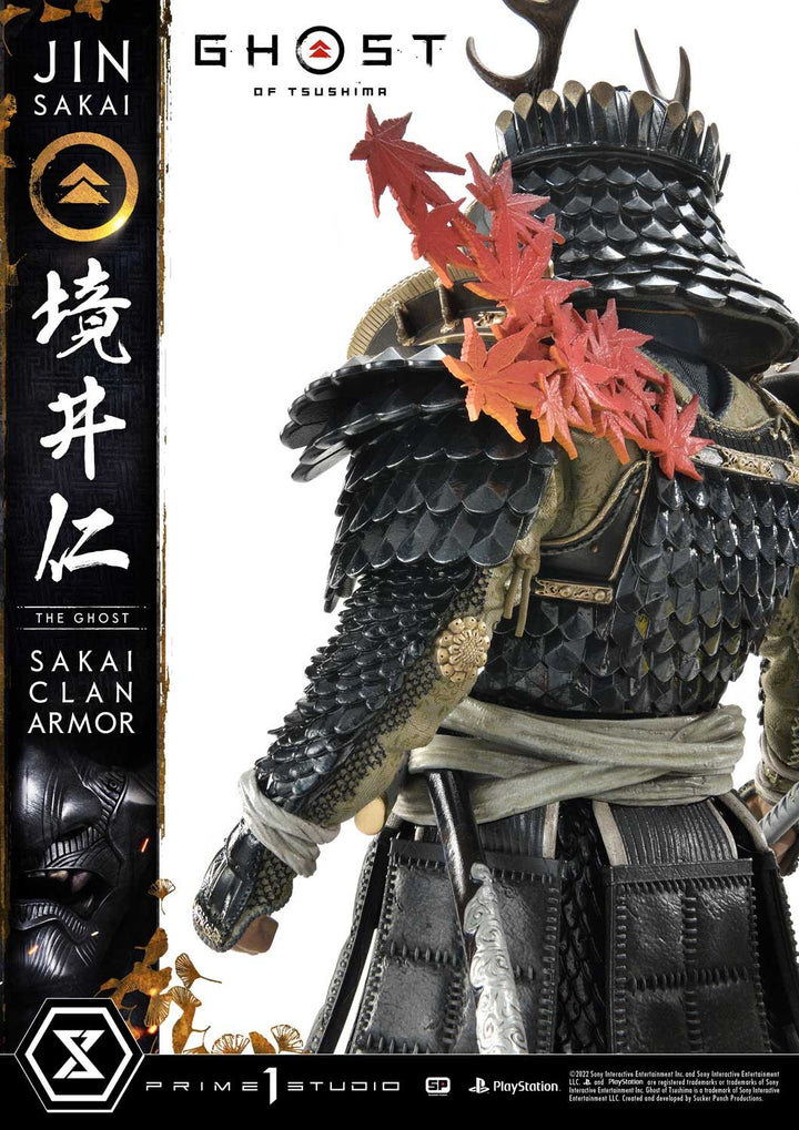 [Pre-Order] PRIME1 STUDIO - UPMGHOT-02DX: JIN SAKAI, THE GHOST - SAKAI CLAN ARMOR DELUXE VERSION (GHOST OF TSUSHIMA)