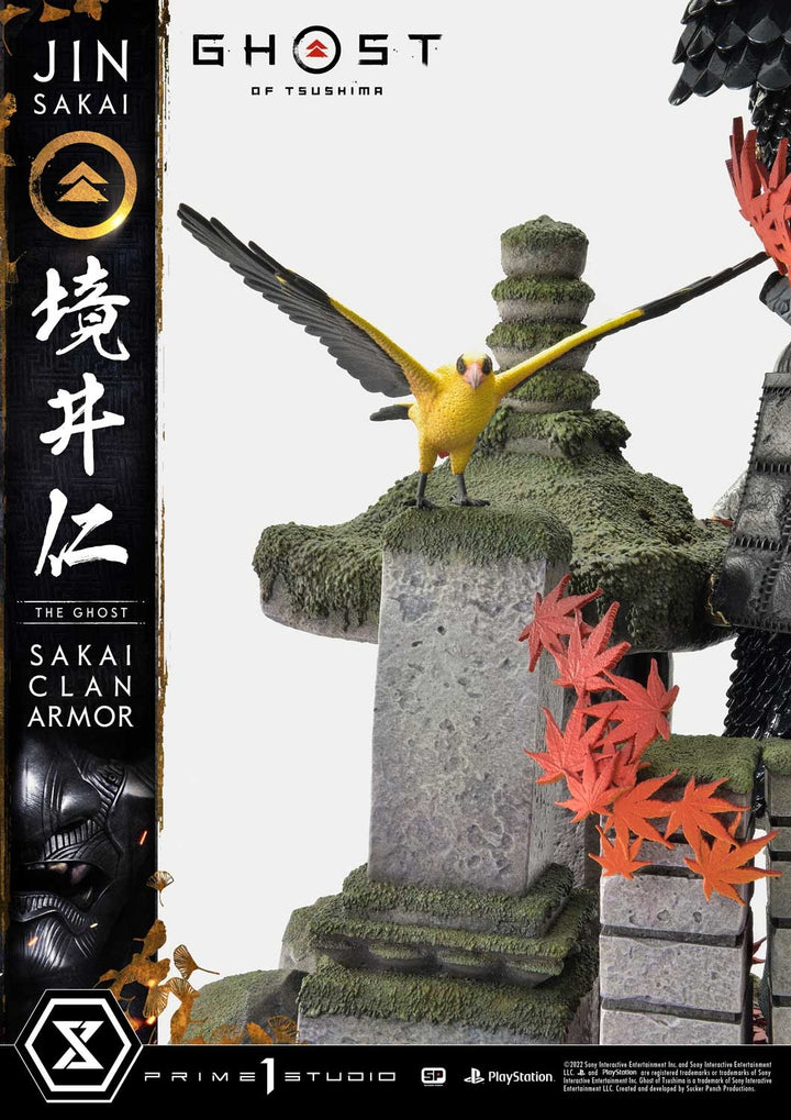 [Pre-Order] PRIME1 STUDIO - UPMGHOT-02DX: JIN SAKAI, THE GHOST - SAKAI CLAN ARMOR DELUXE VERSION (GHOST OF TSUSHIMA)