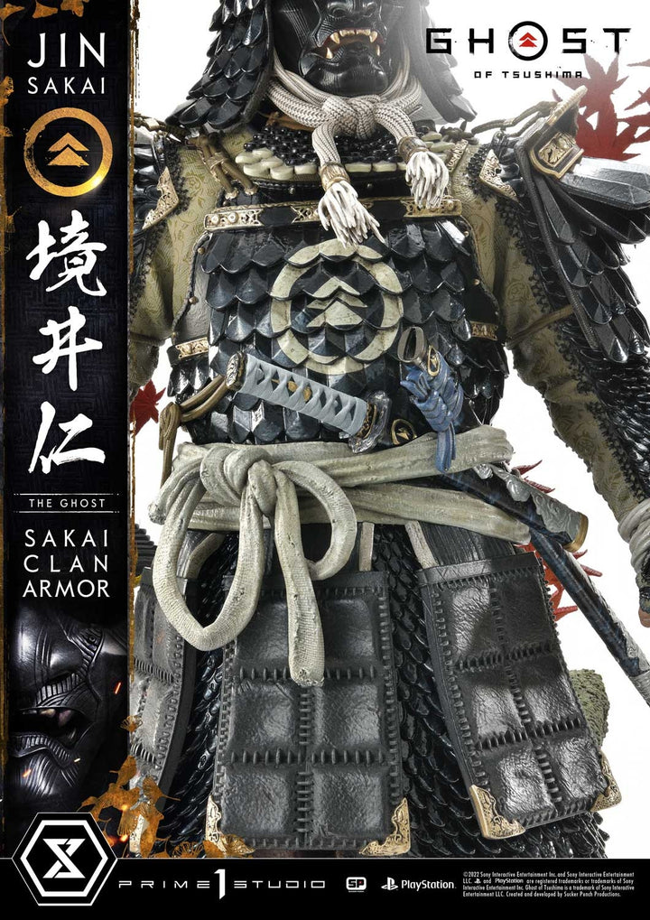 [Pre-Order] PRIME1 STUDIO - UPMGHOT-02DX: JIN SAKAI, THE GHOST - SAKAI CLAN ARMOR DELUXE VERSION (GHOST OF TSUSHIMA)