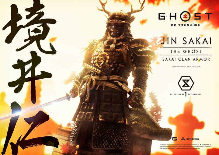 [Pre-Order] PRIME1 STUDIO - UPMGHOT-02DX: JIN SAKAI, THE GHOST - SAKAI CLAN ARMOR DELUXE VERSION (GHOST OF TSUSHIMA)