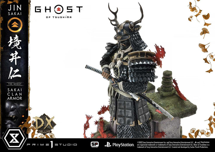 [Pre-Order] PRIME1 STUDIO - UPMGHOT-02DX: JIN SAKAI, THE GHOST - SAKAI CLAN ARMOR DELUXE VERSION (GHOST OF TSUSHIMA)