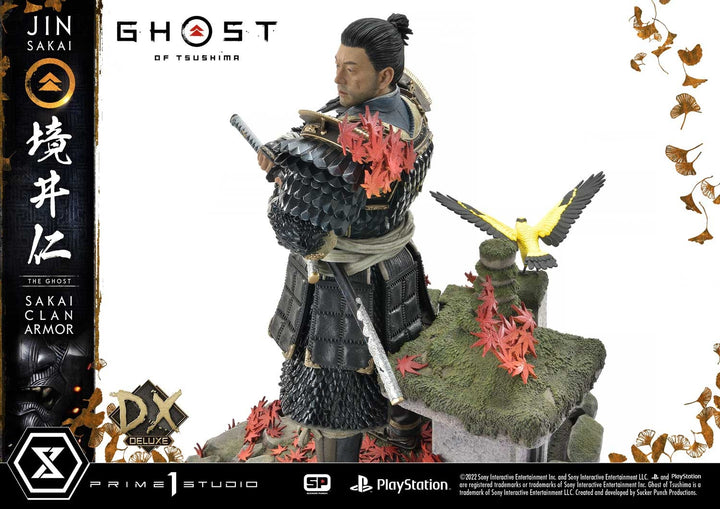 [Pre-Order] PRIME1 STUDIO - UPMGHOT-02DX: JIN SAKAI, THE GHOST - SAKAI CLAN ARMOR DELUXE VERSION (GHOST OF TSUSHIMA)