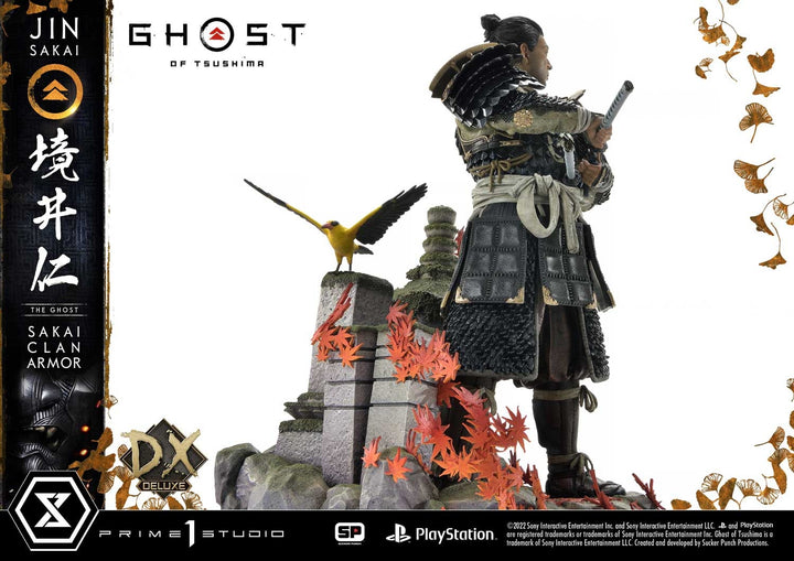 [Pre-Order] PRIME1 STUDIO - UPMGHOT-02DX: JIN SAKAI, THE GHOST - SAKAI CLAN ARMOR DELUXE VERSION (GHOST OF TSUSHIMA)