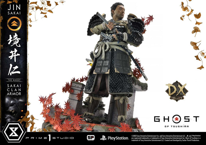 [Pre-Order] PRIME1 STUDIO - UPMGHOT-02DX: JIN SAKAI, THE GHOST - SAKAI CLAN ARMOR DELUXE VERSION (GHOST OF TSUSHIMA)