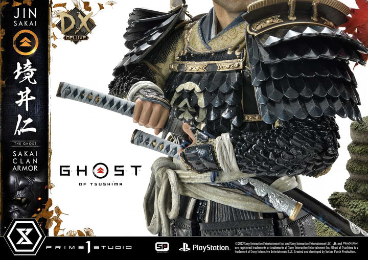 [Pre-Order] PRIME1 STUDIO - UPMGHOT-02DX: JIN SAKAI, THE GHOST - SAKAI CLAN ARMOR DELUXE VERSION (GHOST OF TSUSHIMA)