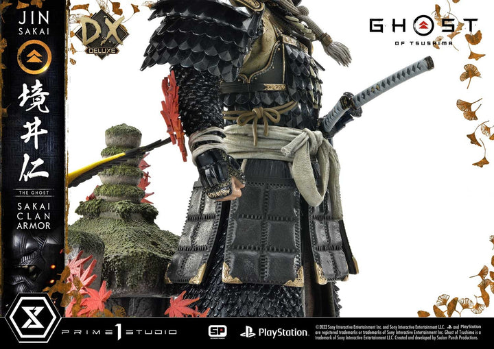 [Pre-Order] PRIME1 STUDIO - UPMGHOT-02DX: JIN SAKAI, THE GHOST - SAKAI CLAN ARMOR DELUXE VERSION (GHOST OF TSUSHIMA)