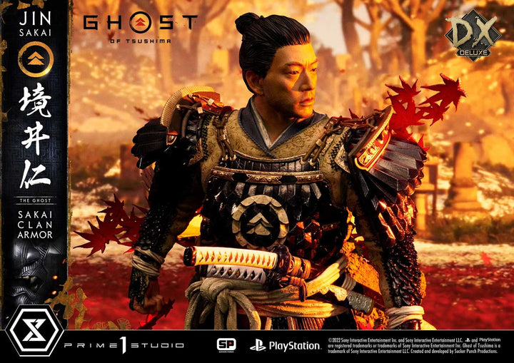 [Pre-Order] PRIME1 STUDIO - UPMGHOT-02DX: JIN SAKAI, THE GHOST - SAKAI CLAN ARMOR DELUXE VERSION (GHOST OF TSUSHIMA)