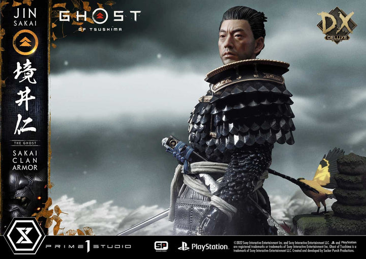 [Pre-Order] PRIME1 STUDIO - UPMGHOT-02DX: JIN SAKAI, THE GHOST - SAKAI CLAN ARMOR DELUXE VERSION (GHOST OF TSUSHIMA)