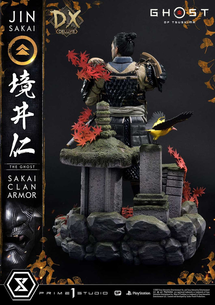 [Pre-Order] PRIME1 STUDIO - UPMGHOT-02DX: JIN SAKAI, THE GHOST - SAKAI CLAN ARMOR DELUXE VERSION (GHOST OF TSUSHIMA)