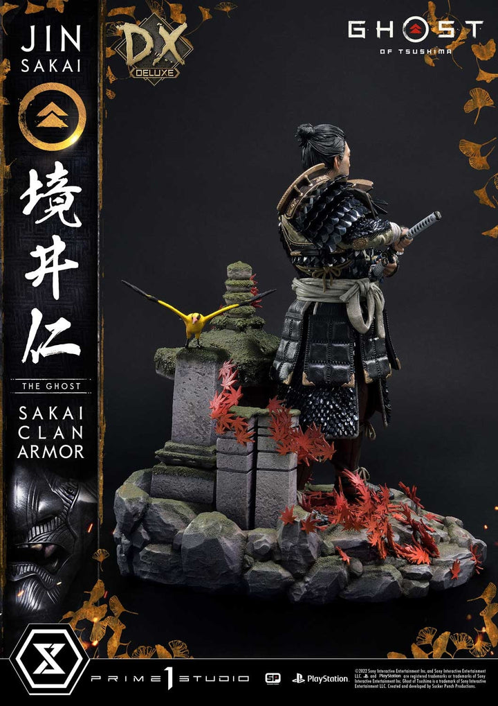 [Pre-Order] PRIME1 STUDIO - UPMGHOT-02DX: JIN SAKAI, THE GHOST - SAKAI CLAN ARMOR DELUXE VERSION (GHOST OF TSUSHIMA)