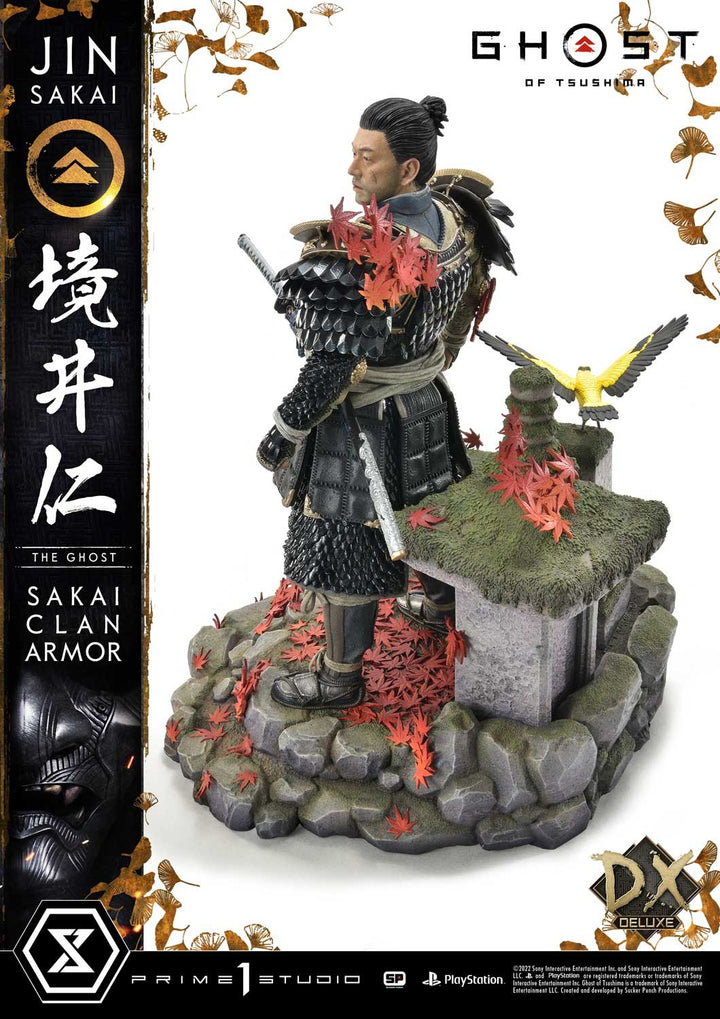 [Pre-Order] PRIME1 STUDIO - UPMGHOT-02DX: JIN SAKAI, THE GHOST - SAKAI CLAN ARMOR DELUXE VERSION (GHOST OF TSUSHIMA)