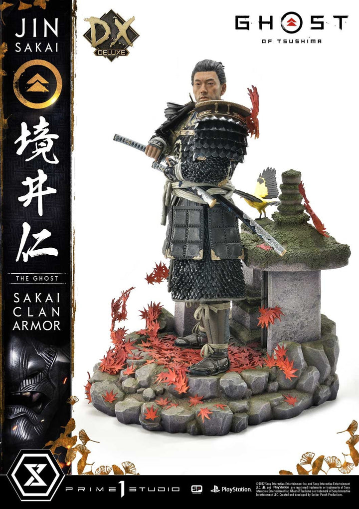 [Pre-Order] PRIME1 STUDIO - UPMGHOT-02DX: JIN SAKAI, THE GHOST - SAKAI CLAN ARMOR DELUXE VERSION (GHOST OF TSUSHIMA)