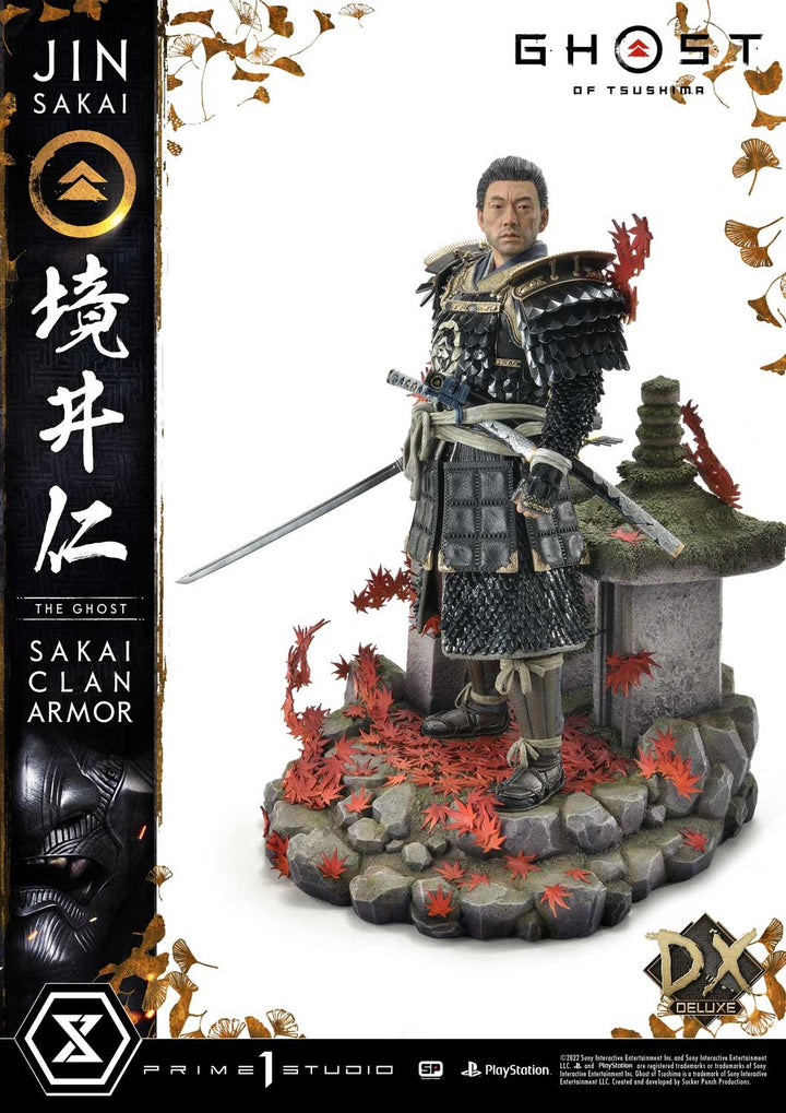 [Pre-Order] PRIME1 STUDIO - UPMGHOT-02DX: JIN SAKAI, THE GHOST - SAKAI CLAN ARMOR DELUXE VERSION (GHOST OF TSUSHIMA)