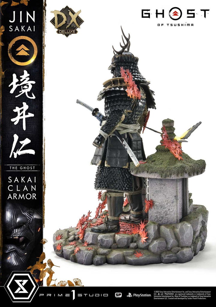 [Pre-Order] PRIME1 STUDIO - UPMGHOT-02DX: JIN SAKAI, THE GHOST - SAKAI CLAN ARMOR DELUXE VERSION (GHOST OF TSUSHIMA)