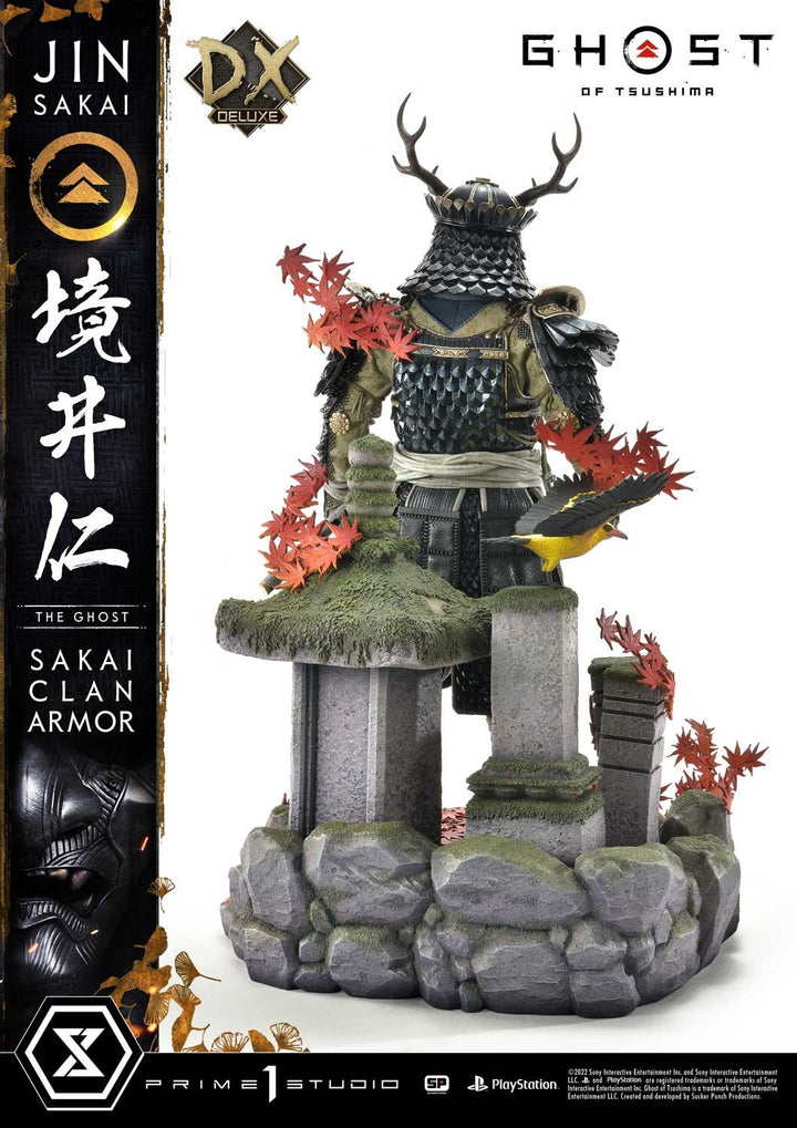 [Pre-Order] PRIME1 STUDIO - UPMGHOT-02DX: JIN SAKAI, THE GHOST - SAKAI CLAN ARMOR DELUXE VERSION (GHOST OF TSUSHIMA)