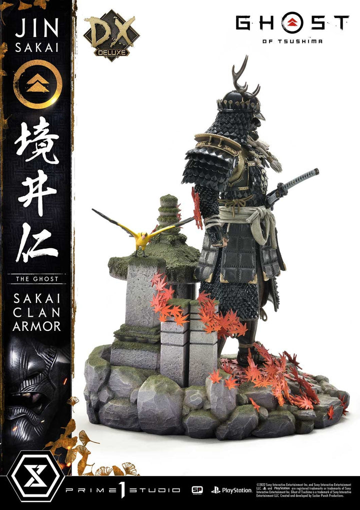 [Pre-Order] PRIME1 STUDIO - UPMGHOT-02DX: JIN SAKAI, THE GHOST - SAKAI CLAN ARMOR DELUXE VERSION (GHOST OF TSUSHIMA)