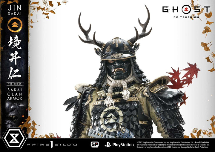 [Pre-Order] PRIME1 STUDIO - UPMGHOT-02DX: JIN SAKAI, THE GHOST - SAKAI CLAN ARMOR DELUXE VERSION (GHOST OF TSUSHIMA)