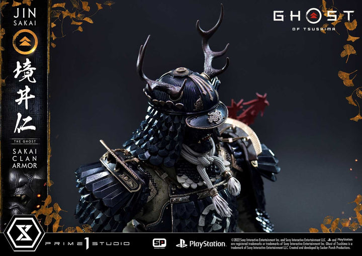 [Pre-Order] PRIME1 STUDIO - UPMGHOT-02DX: JIN SAKAI, THE GHOST - SAKAI CLAN ARMOR DELUXE VERSION (GHOST OF TSUSHIMA)