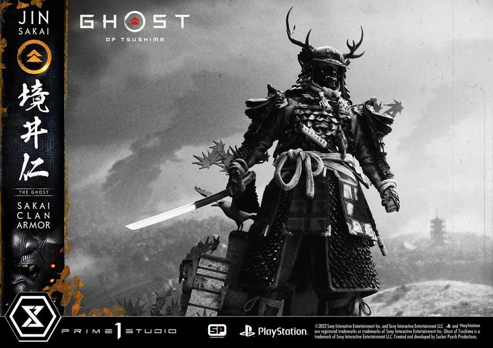 [Pre-Order] PRIME1 STUDIO - UPMGHOT-02DX: JIN SAKAI, THE GHOST - SAKAI CLAN ARMOR DELUXE VERSION (GHOST OF TSUSHIMA)