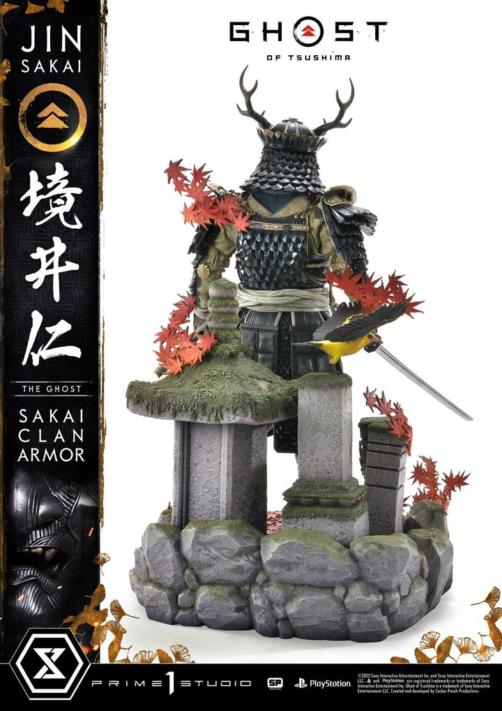 [Pre-Order] PRIME1 STUDIO - UPMGHOT-02DX: JIN SAKAI, THE GHOST - SAKAI CLAN ARMOR DELUXE VERSION (GHOST OF TSUSHIMA)