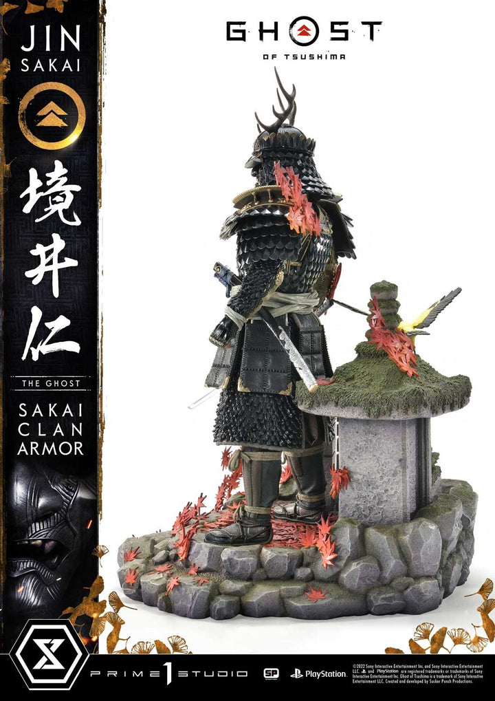 [Pre-Order] PRIME1 STUDIO - UPMGHOT-02DX: JIN SAKAI, THE GHOST - SAKAI CLAN ARMOR DELUXE VERSION (GHOST OF TSUSHIMA)