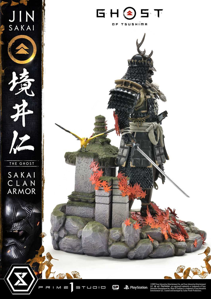 [Pre-Order] PRIME1 STUDIO - UPMGHOT-02DX: JIN SAKAI, THE GHOST - SAKAI CLAN ARMOR DELUXE VERSION (GHOST OF TSUSHIMA)