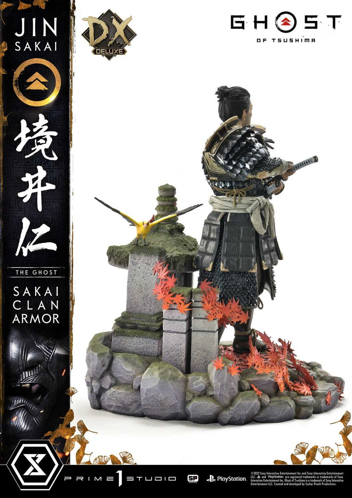 [Pre-Order] PRIME1 STUDIO - UPMGHOT-02DX: JIN SAKAI, THE GHOST - SAKAI CLAN ARMOR DELUXE VERSION (GHOST OF TSUSHIMA)